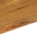 Tablero de mesa borde natural madera maciza mango 140x40x2,5 cm