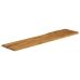 Tablero de mesa borde natural madera maciza mango 160x40x2,5 cm