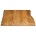 Tablero de mesa borde natural madera maciza mango 80x60x2,5 cm