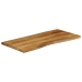 Tablero de mesa borde natural madera maciza mango 110x60x2,5 cm