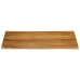 Tablero de mesa borde natural madera maciza mango 90x80x2,5 cm