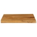 Tablero de mesa borde natural madera maciza mango 60x40x3,8 cm