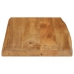 Tablero de mesa borde natural madera maciza mango 60x40x3,8 cm