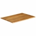 Tablero de mesa borde natural madera maciza mango 110x80x3,8 cm