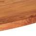 Tablero de mesa ovalado madera maciza de acacia 90x40x2,5 cm