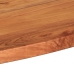 Tablero de mesa ovalado madera maciza de acacia 100x40x2,5 cm