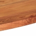 Tablero de mesa ovalado madera maciza de acacia 110x40x2,5 cm