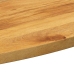 Tablero de mesa ovalado madera maciza de mango 80x40x2,5 cm