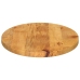 Tablero de mesa ovalado madera maciza de mango 120x50x3,8 cm