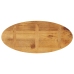Tablero de mesa ovalado madera maciza de mango 120x50x3,8 cm