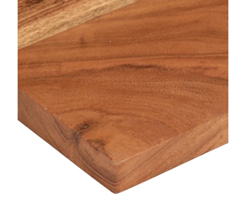 Tablero de mesa rectangular madera maciza acacia 40x20x2,5 cm