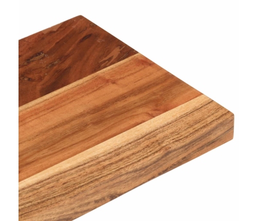 Tablero de mesa rectangular madera maciza acacia 40x20x2,5 cm