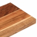 Tablero de mesa rectangular madera maciza acacia 40x20x2,5 cm