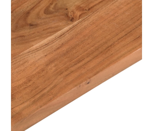 Tablero de mesa rectangular madera maciza acacia 180x20x2,5 cm