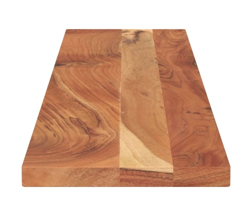 Tablero de mesa rectangular madera maciza acacia 160x40x2,5 cm