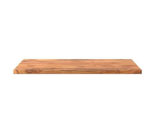 Tablero de mesa rectangular madera maciza acacia 90x50x2,5 cm