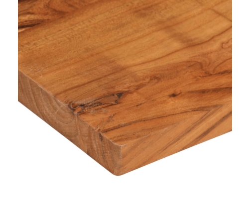 Tablero de mesa rectangular madera maciza acacia 90x50x2,5 cm