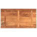 Tablero de mesa rectangular madera maciza acacia 120x50x2,5 cm