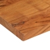 Tablero de mesa rectangular madera maciza acacia 80x60x2,5 cm