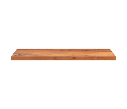 Tablero de mesa rectangular madera maciza acacia 110x60x2,5 cm