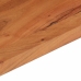 Tablero de mesa rectangular madera maciza acacia 140x60x2,5 cm
