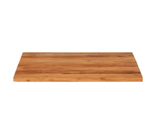 Tablero de mesa cuadrado madera maciza de acacia 70x70x2,5 cm