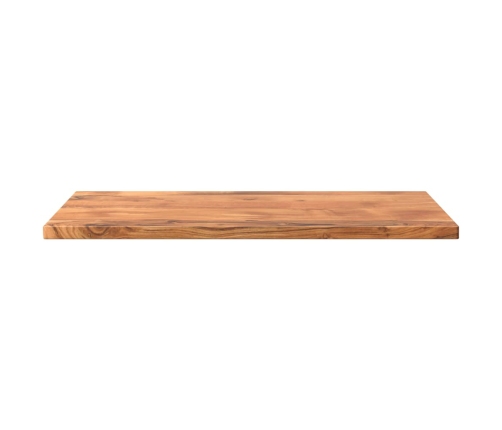 Tablero de mesa rectangular madera maciza acacia 90x70x2,5 cm