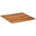 Tablero de mesa cuadrado madera maciza de acacia 80x80x2,5 cm