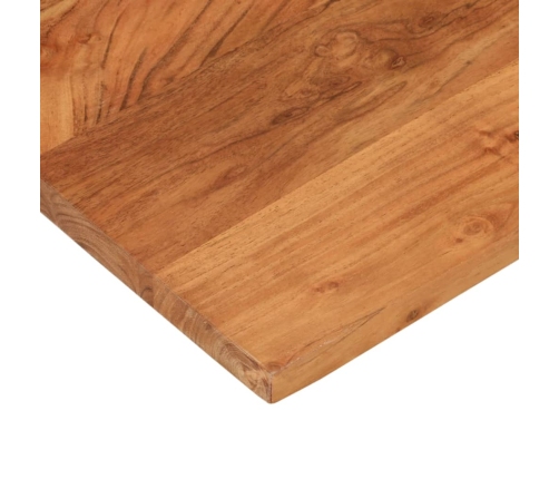 Tablero de mesa cuadrado madera maciza de acacia 80x80x2,5 cm