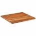 Tablero de mesa rectangular madera maciza acacia 90x80x2,5 cm