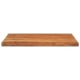 Tablero de mesa rectangular madera maciza acacia 90x80x2,5 cm