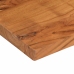 Tablero de mesa rectangular madera maciza acacia 90x80x2,5 cm