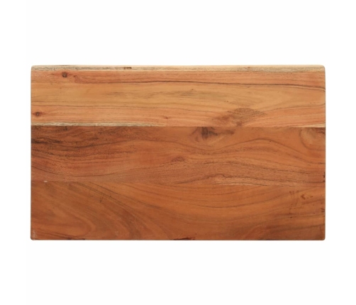 Tablero de mesa rectangular madera maciza acacia 50x20x3,8 cm