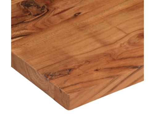 Tablero de mesa rectangular madera maciza acacia 70x20x3,8 cm