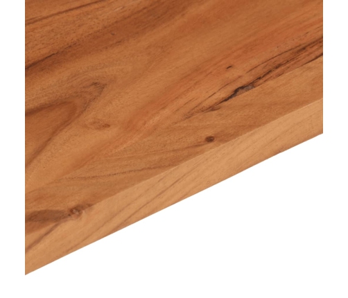 Tablero de mesa rectangular madera maciza acacia 80x20x3,8 cm