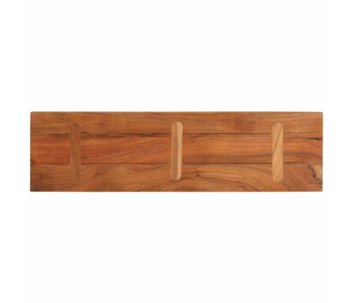 Tablero de mesa rectangular madera maciza acacia 100x20x3,8 cm