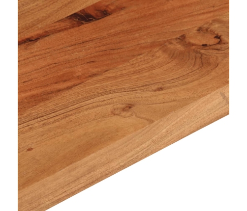 Tablero de mesa rectangular madera maciza acacia 100x20x3,8 cm