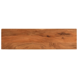 Tablero de mesa rectangular madera maciza acacia 110x20x3,8 cm