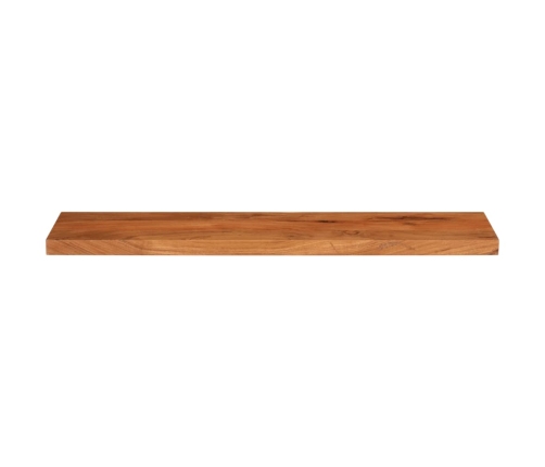 Tablero de mesa rectangular madera maciza acacia 110x20x3,8 cm