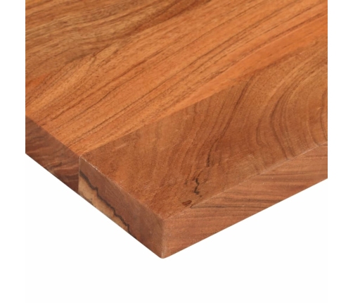 Tablero de mesa rectangular madera maciza acacia 110x20x3,8 cm