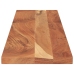 Tablero de mesa rectangular madera maciza acacia 180x20x3,8 cm