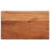 Tablero de mesa rectangular madera maciza acacia 50x30x3,8 cm