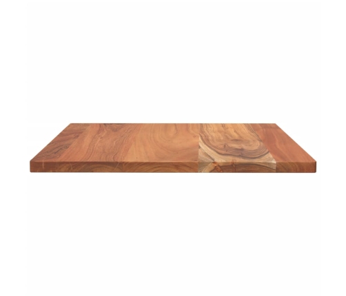 Tablero de mesa cuadrado madera maciza de acacia 50x50x3,8 cm