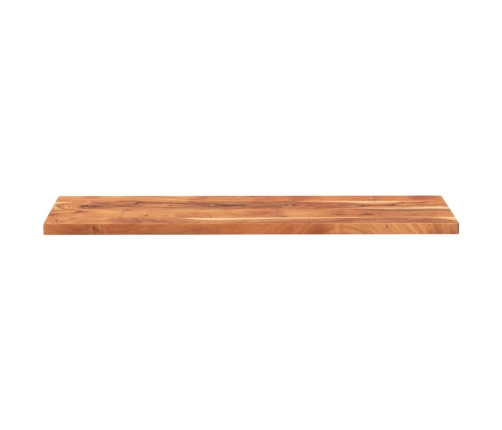 Tablero de mesa rectangular madera maciza acacia 160x50x3,8 cm