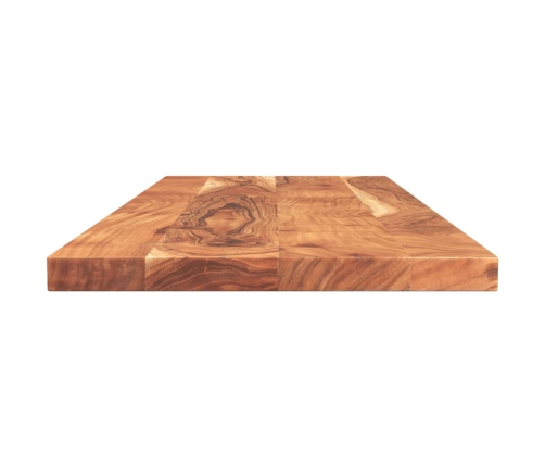 Tablero de mesa rectangular madera maciza acacia 160x50x3,8 cm
