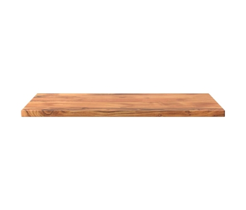 Tablero de mesa rectangular madera maciza acacia 70x60x3,8 cm