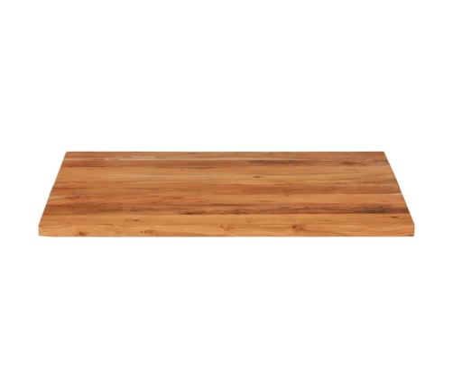 Tablero de mesa cuadrado madera maciza de acacia 70x70x3,8 cm