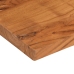 Tablero de mesa rectangular madera maciza acacia 90x80x3,8 cm