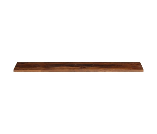 Tablero mesa rectangular madera maciza reciclada 180x30x2,5 cm