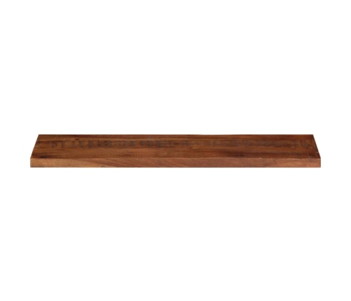 Tablero mesa rectangular madera maciza reciclada 110x40x2,5 cm